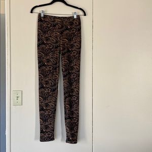 Fleece lined leggings